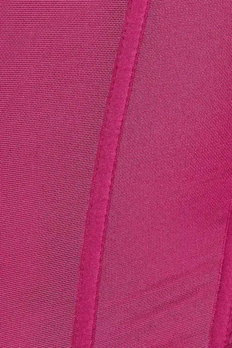 Plunge Halter Mesh Corset Top - Image 7