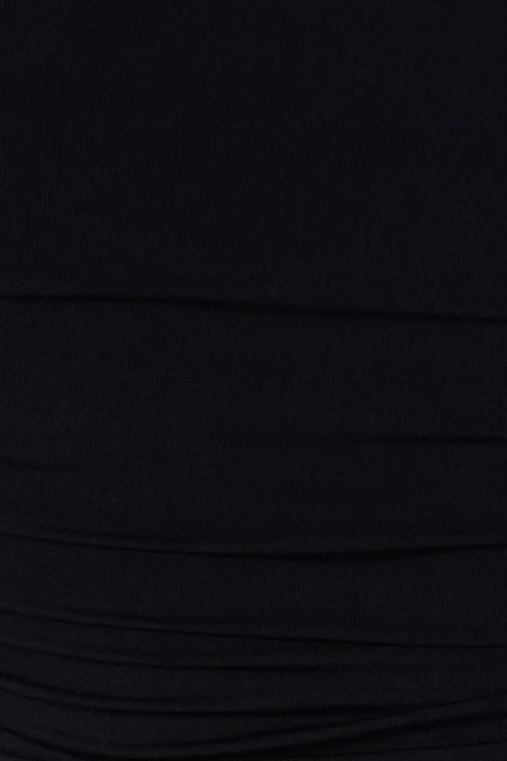 Sleek Open Neck 3/4 Sleeve Top - Image 4