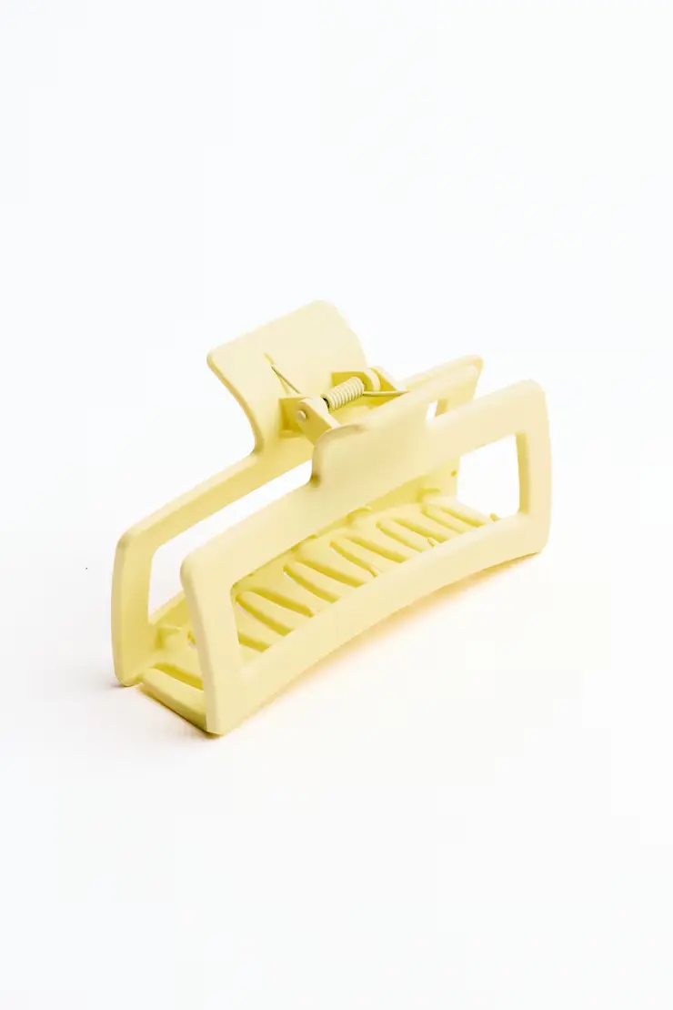 Oversized Rectangle Claw Clip