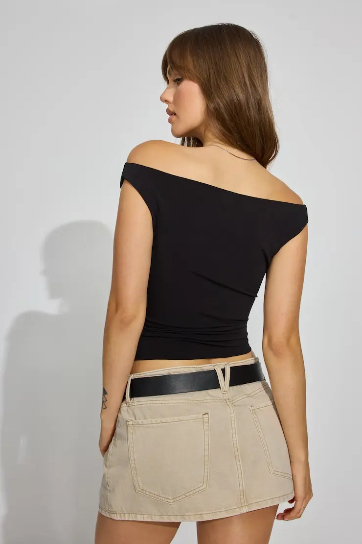 Clean Off Shoulder Top - Image 4
