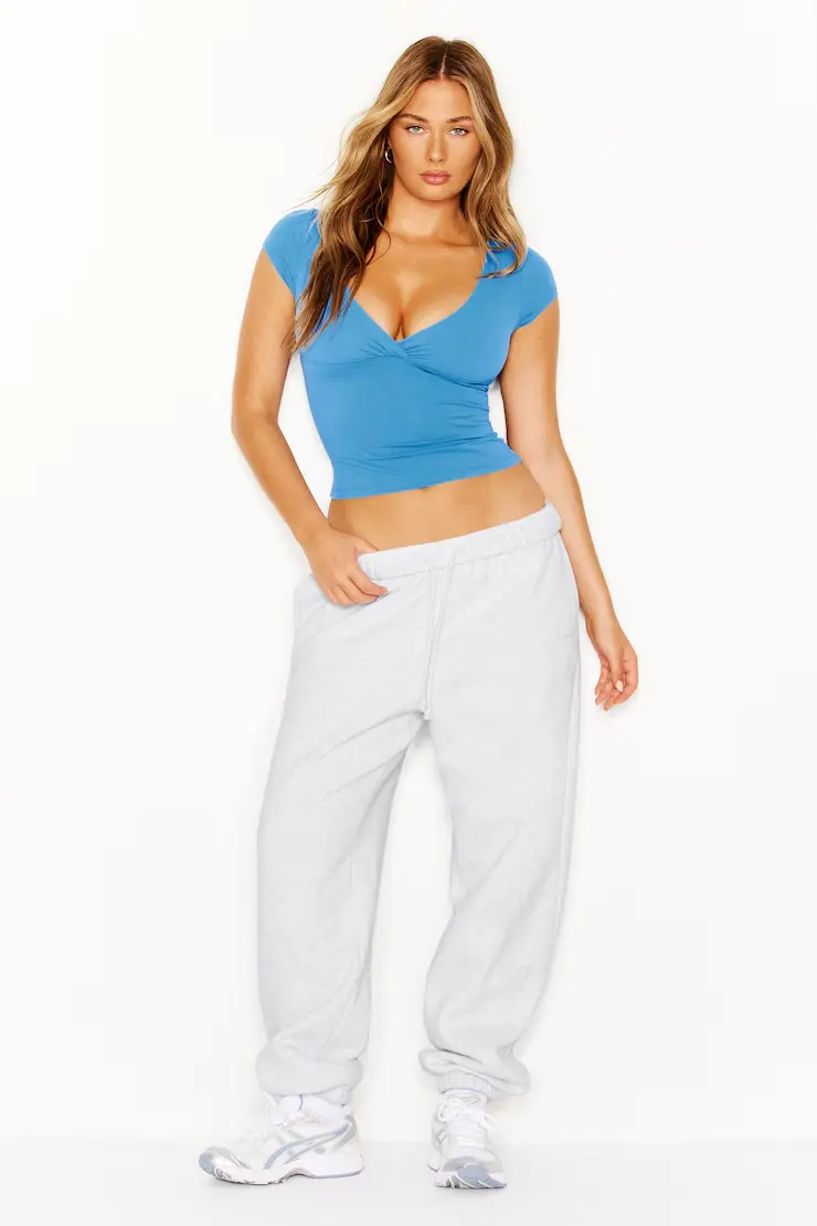 Sleek Crossover T-Shirt - Image 2