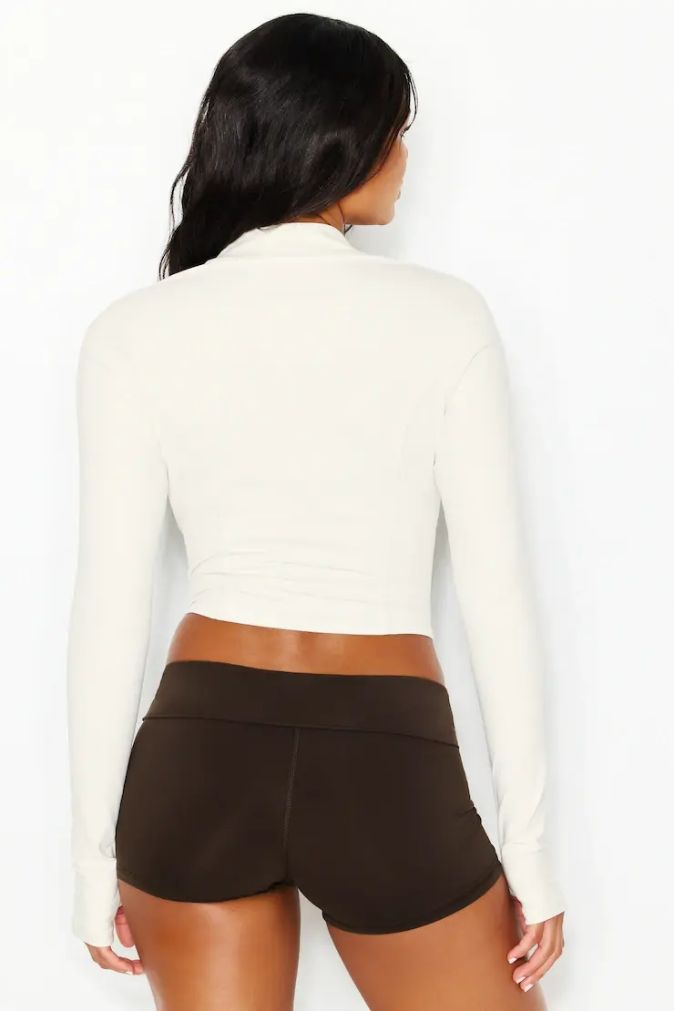 Active Shirttail Zip Top - Image 4