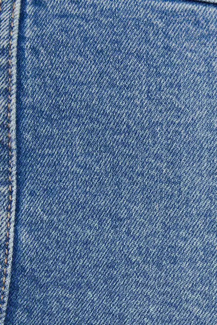Low Rise Bodycon Denim Skort - Image 4