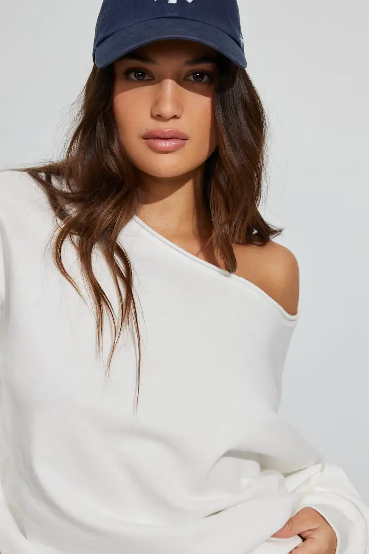 Softterry Off Shoulder Sweatshirt