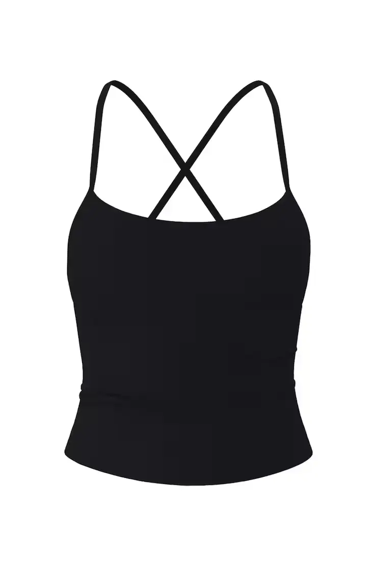Sleek Underbust Crossback Cami Top - Image 2