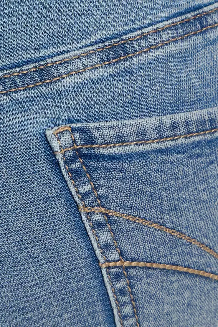 Low Rise Flare Jeans - Image 4