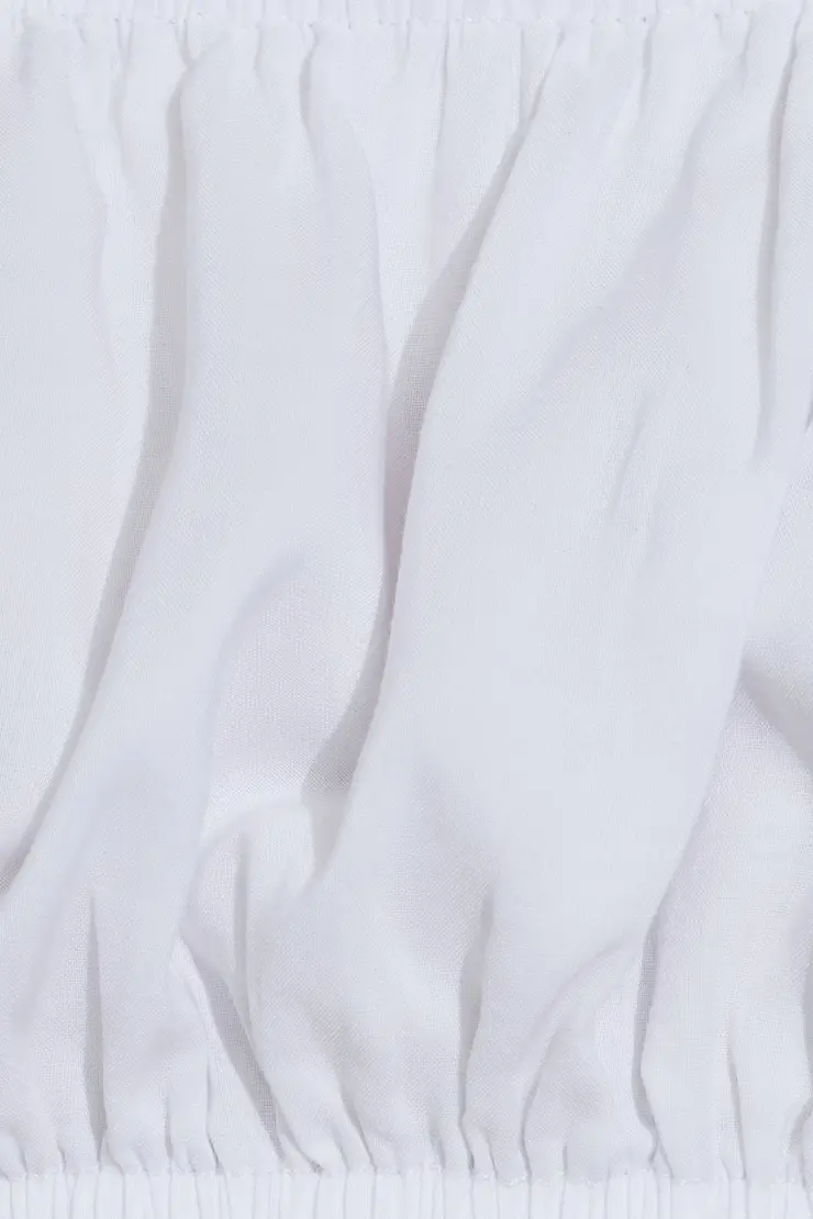 Puff Sleeve Tie Micro Top - Image 5