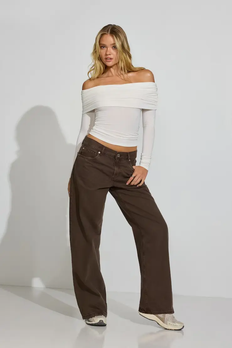 Low Rise Baggy Pants - Image 2