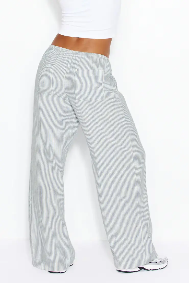 Millie Linen Pull-On Pants - Image 3