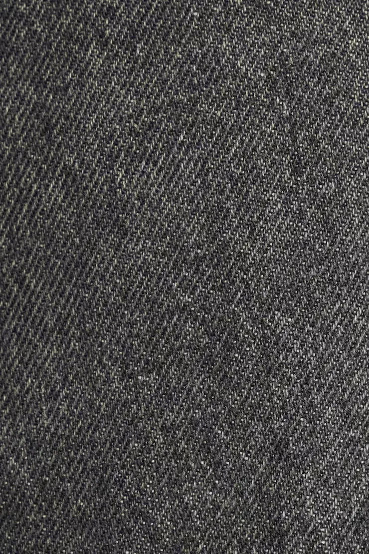 Denim Relaxed A-Line Shorts - Image 4