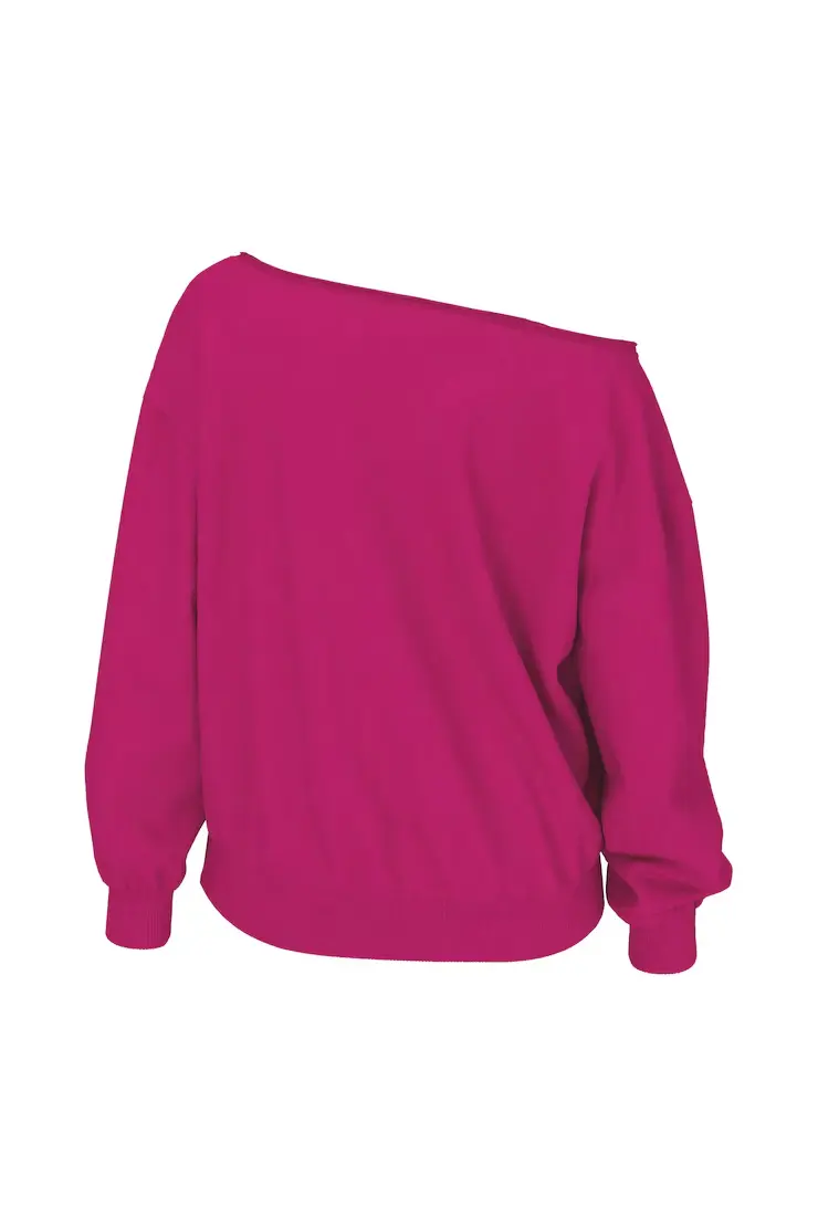 Softterry Off Shoulder Sweatshirt - Image 3