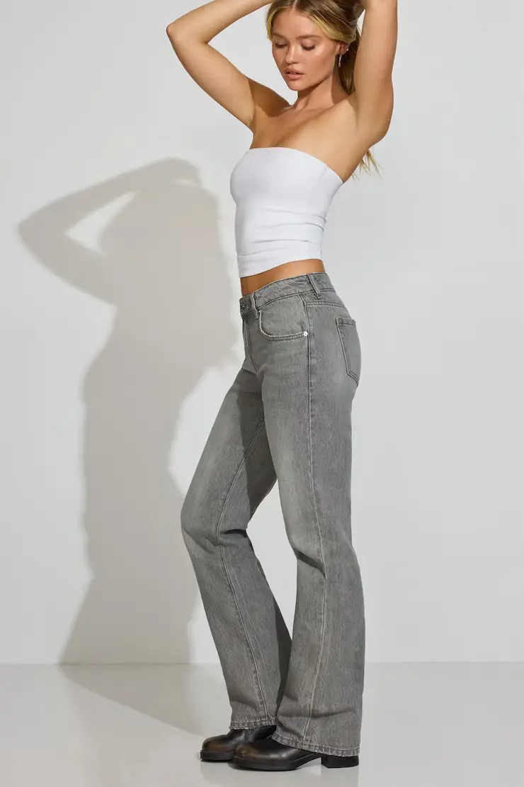 Relaxed Straight Jeans - Image 2