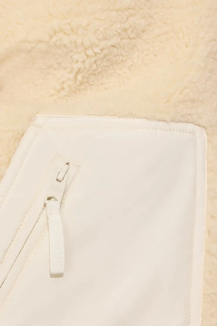 Sherpa Mixed Media Jacket - Image 5
