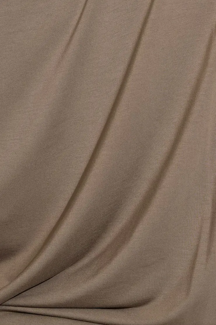 Off Shoulder Draped Mini Dress - Image 5