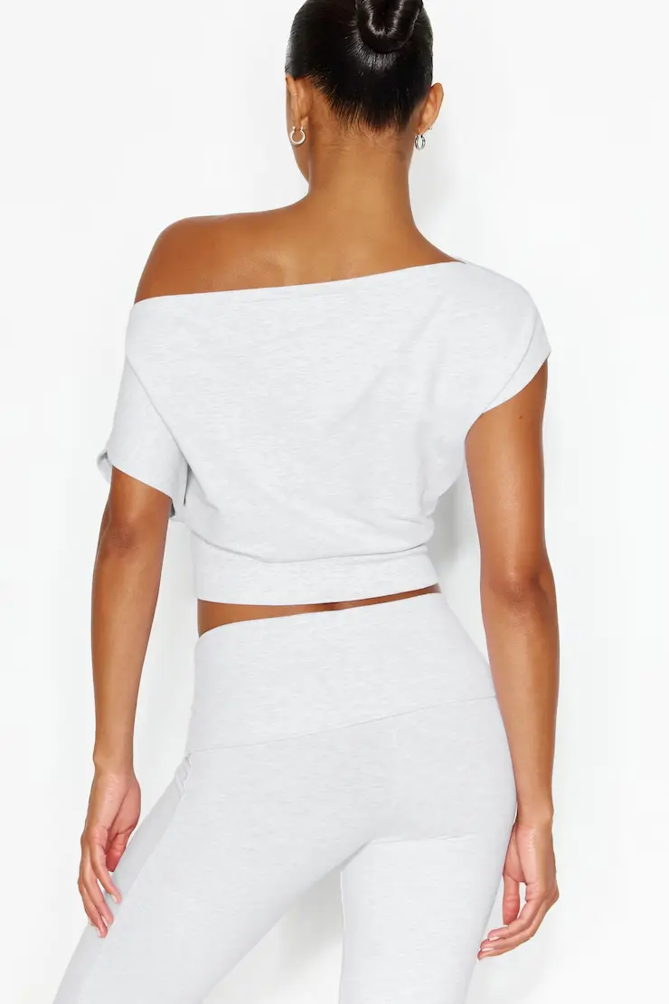 Stretchterry Off Shoulder Top - Image 4