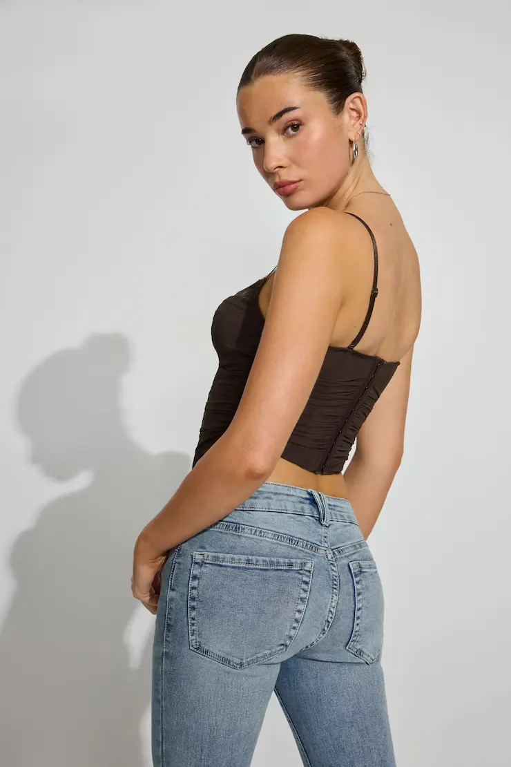 Ally Mesh Peekaboo Bustier - Image 4