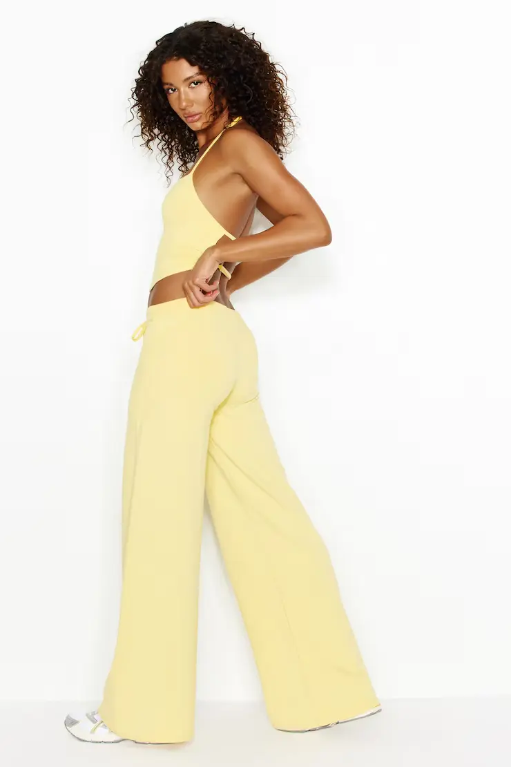 Stretchterry Wide Leg Pants - Image 4
