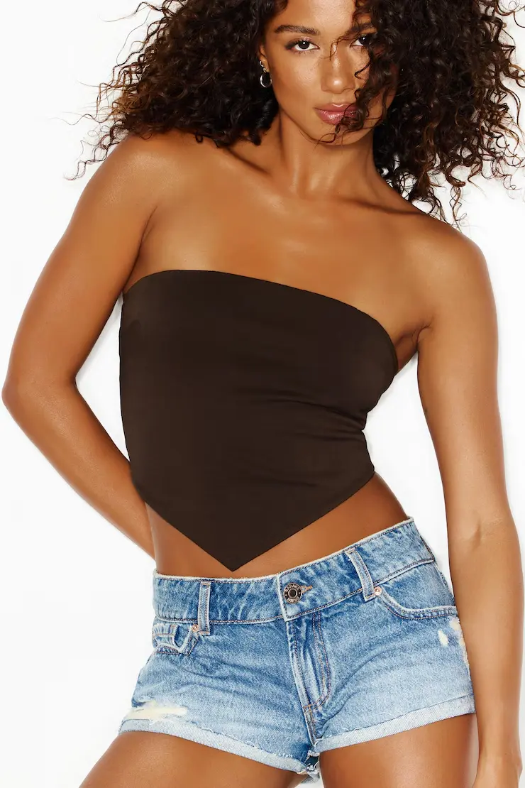 Twill Handkerchief Top