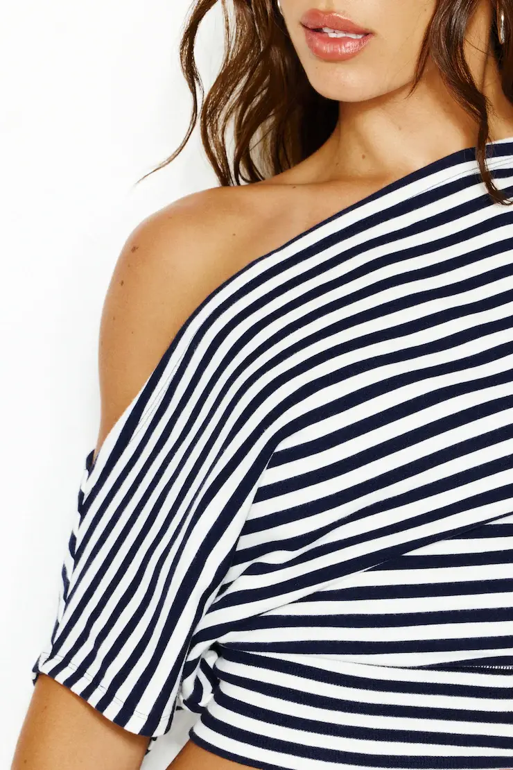 Stretchterry Off Shoulder Top - Image 5