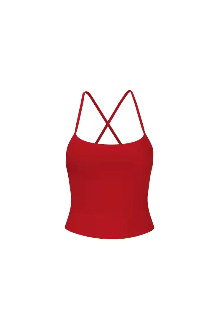 Sleek Underbust Crossback Cami Top - Image 2