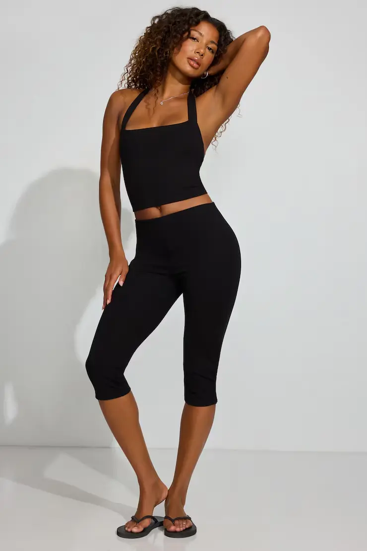 Knit Capri Pants - Image 2