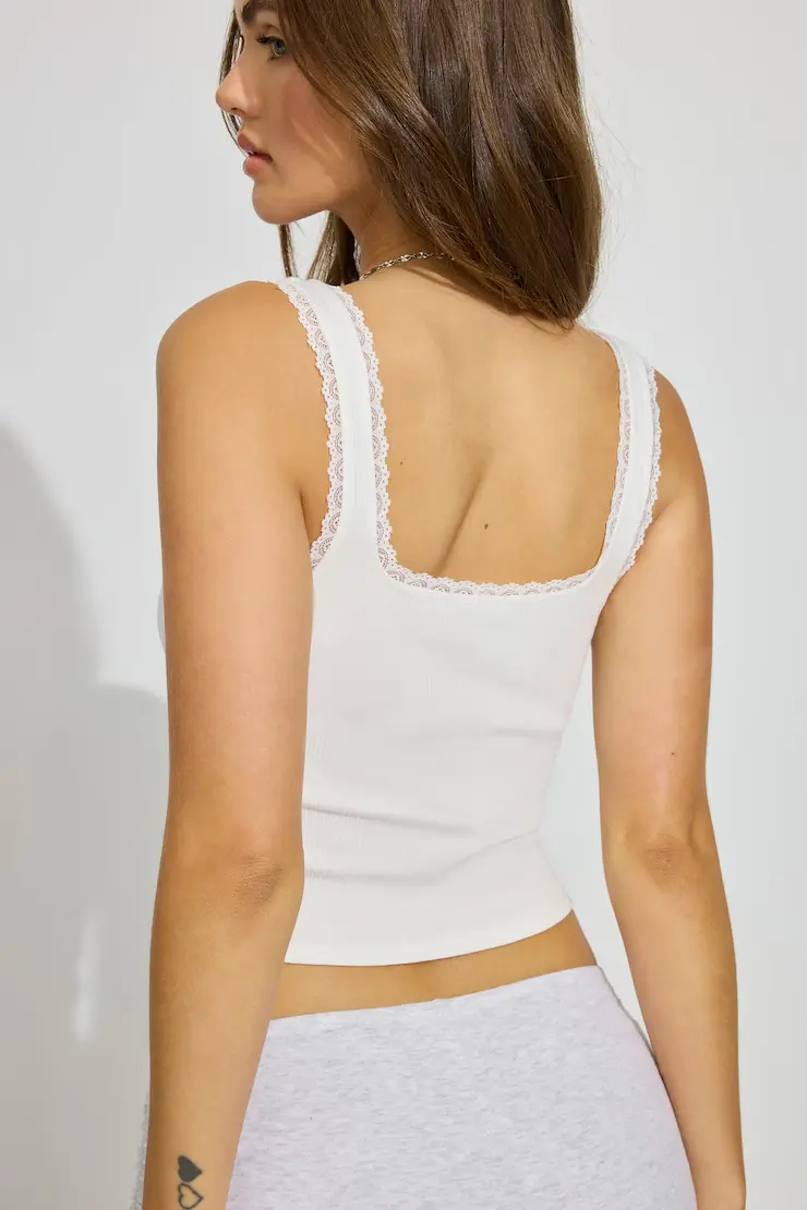 Ribbed Tank Top - Image 4
