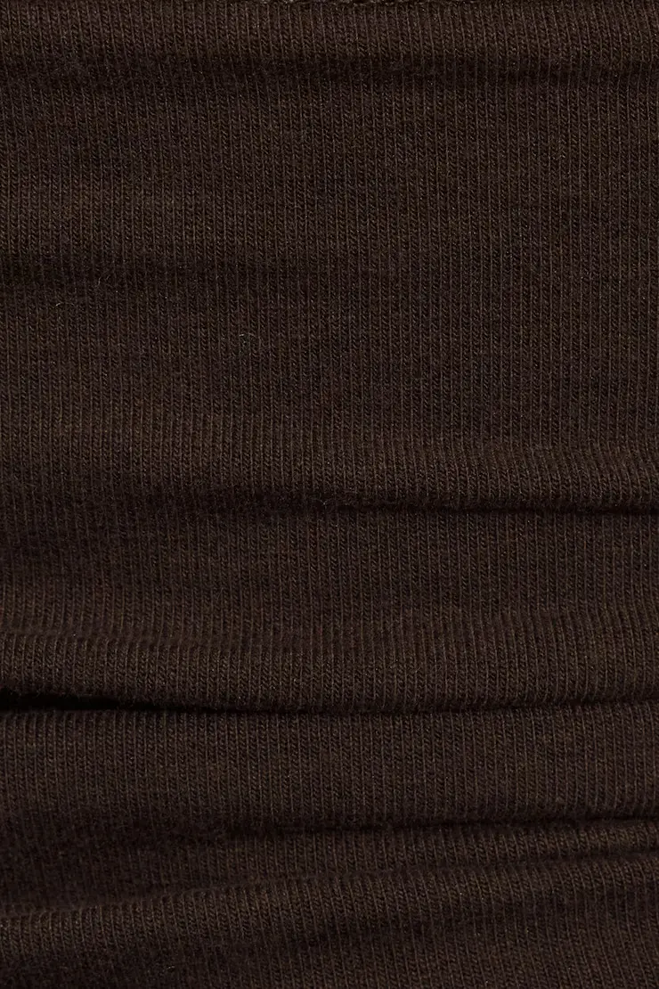 Stretchterry Plunge Halter Top - Image 4