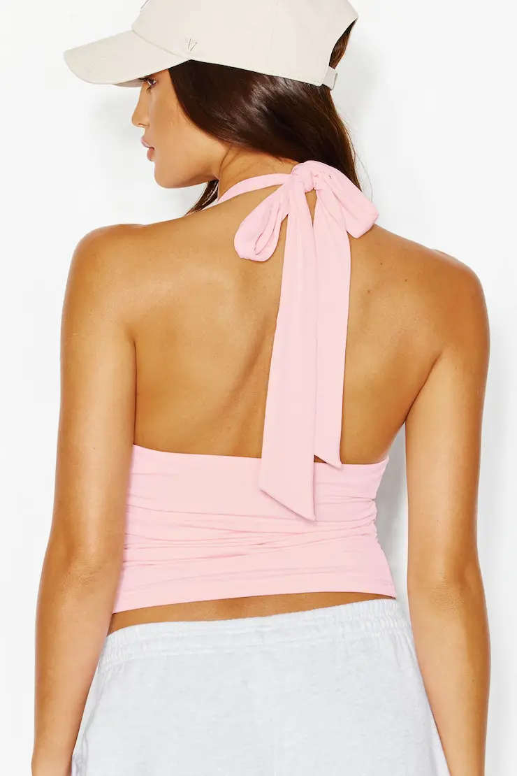 Ruched Pixie Halter Top - Image 4