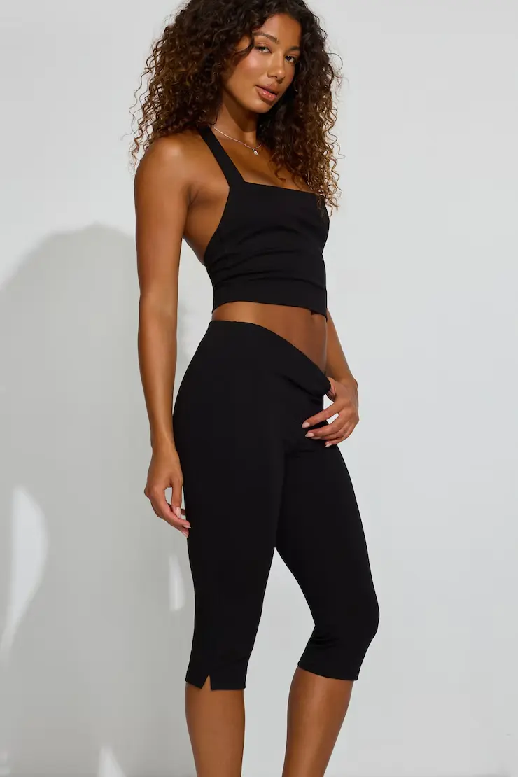 Knit Capri Pants