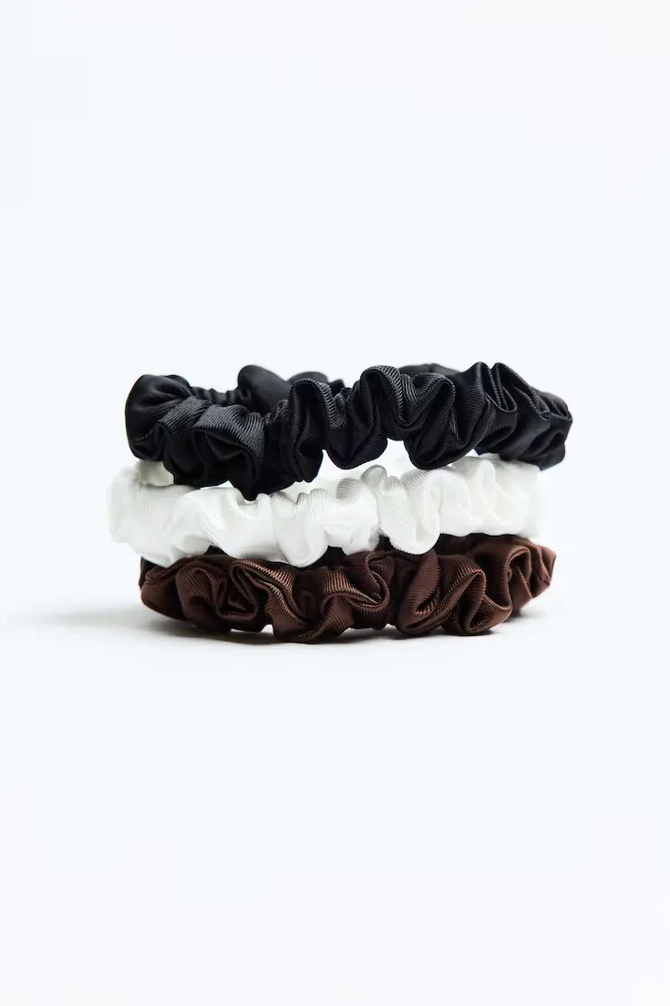 Set Of 3 Mini Scrunchies