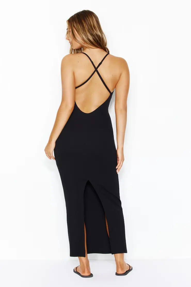 Maxi Low Back Cami Dress - Image 4