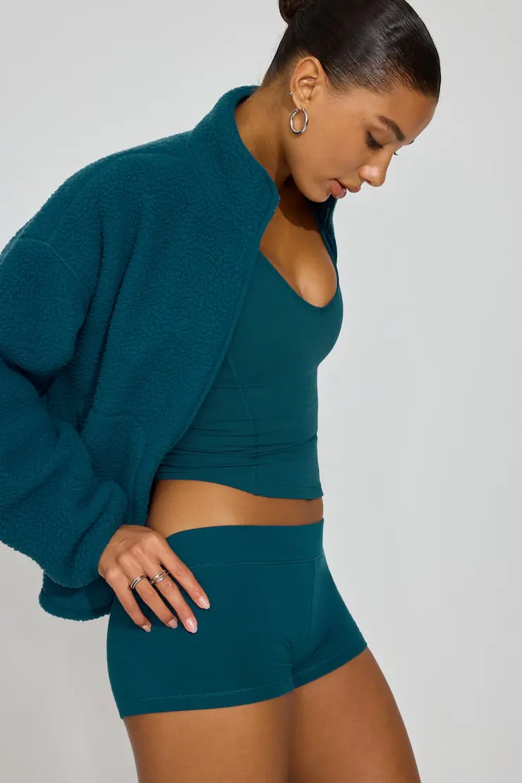 Sherpa Fleece Full Zip Jacket - Image 2