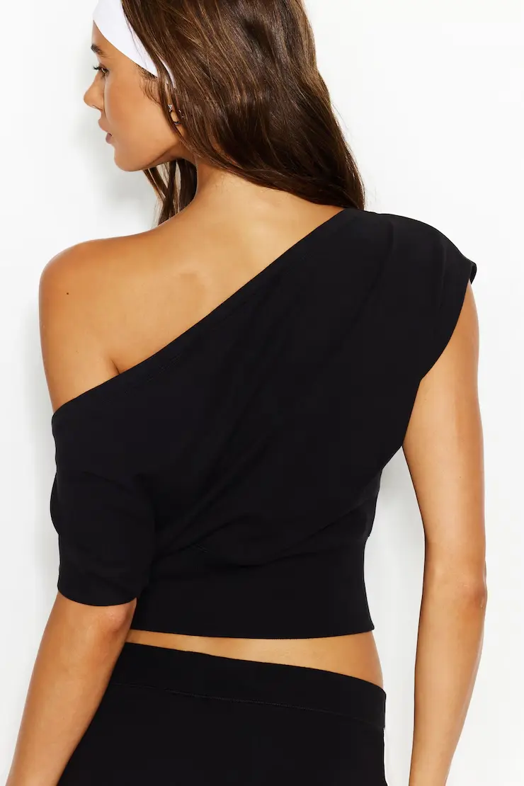 Stretchterry Off Shoulder Top - Image 4