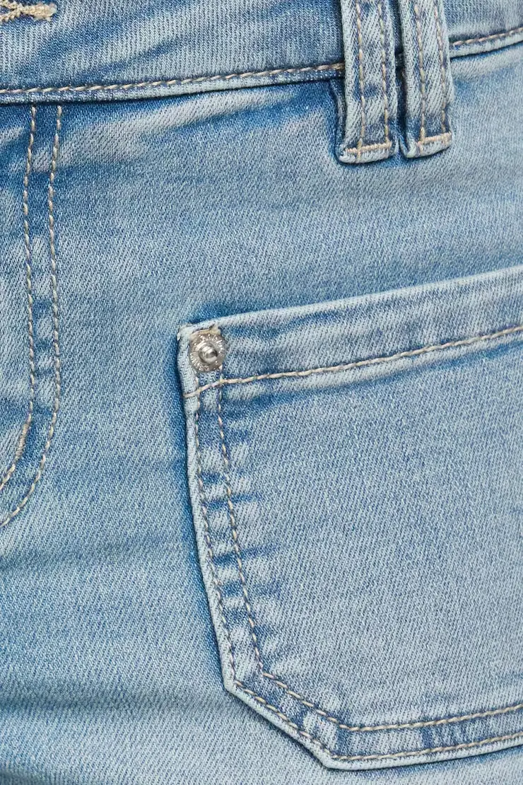 Low Rise Flare Jeans - Image 4