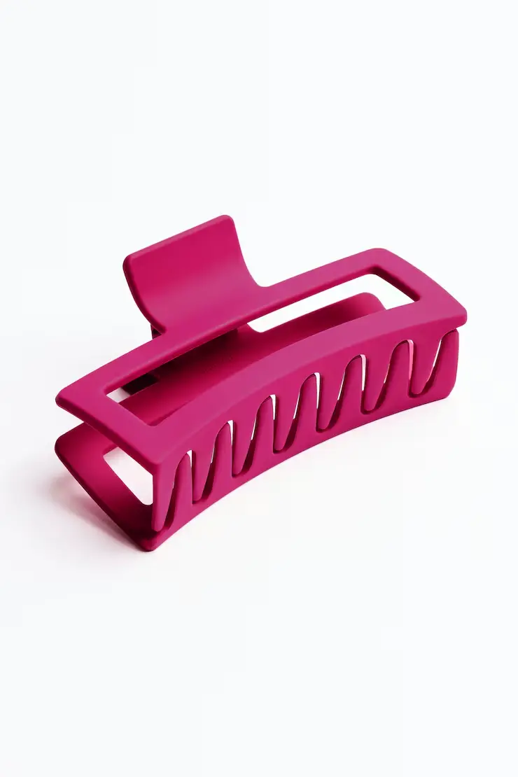 Oversized Rectangle Claw Clip