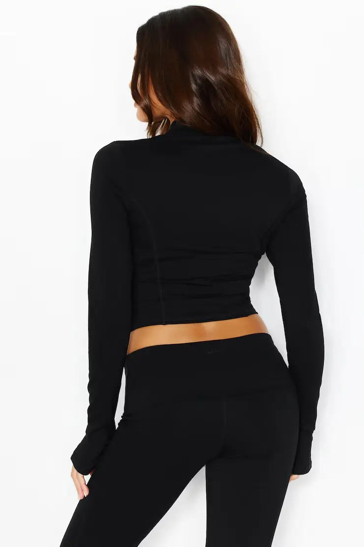 Active Shirttail Zip Top - Image 5