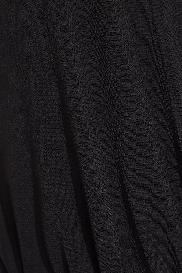 Deep Plunge Pleated Bodysuit - Image 4