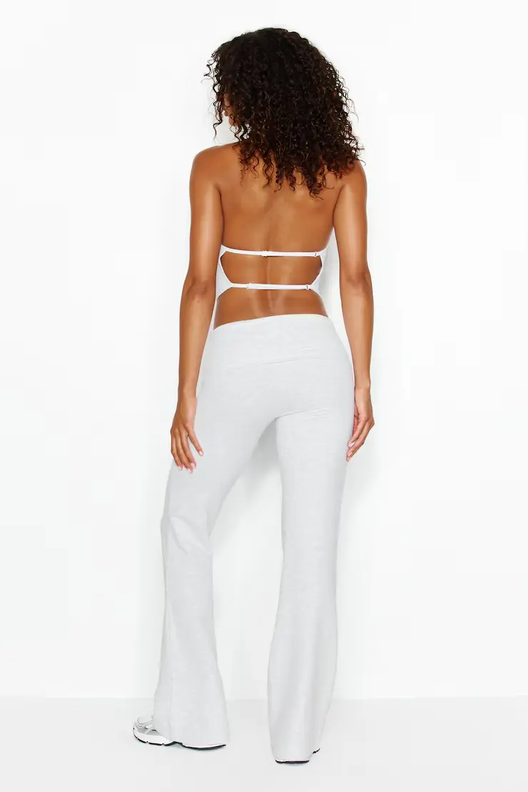 Stretchterry Foldover Bootcut Pants - Image 3