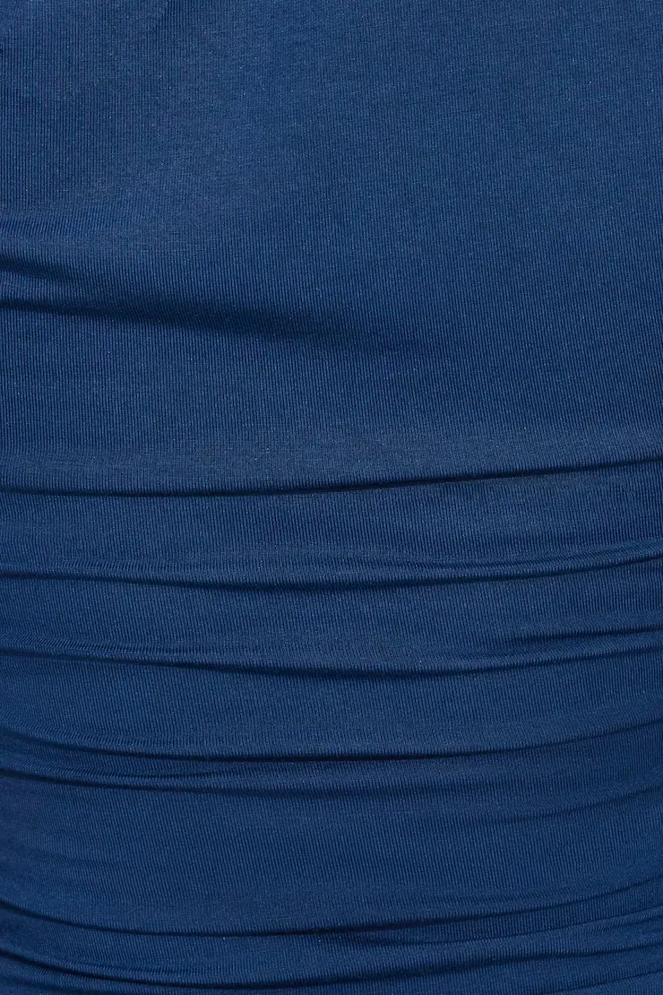 Asymmetric Twisted Short Sleeve Top - Image 4