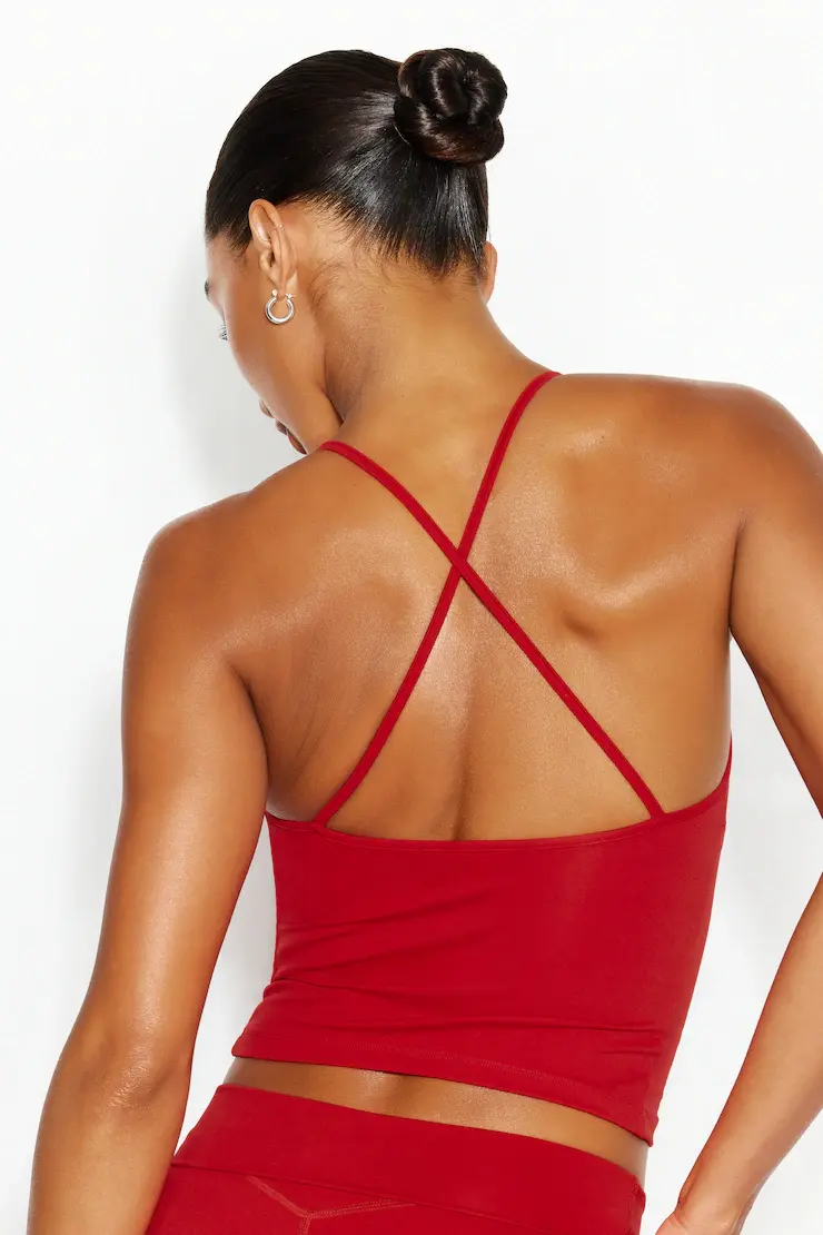 Sleek Underbust Crossback Cami Top - Image 4