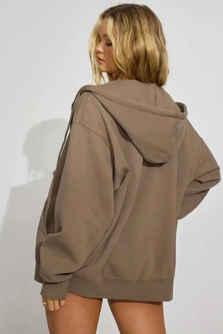 Softterry Oversized Zip-Up Hoodie - Image 3