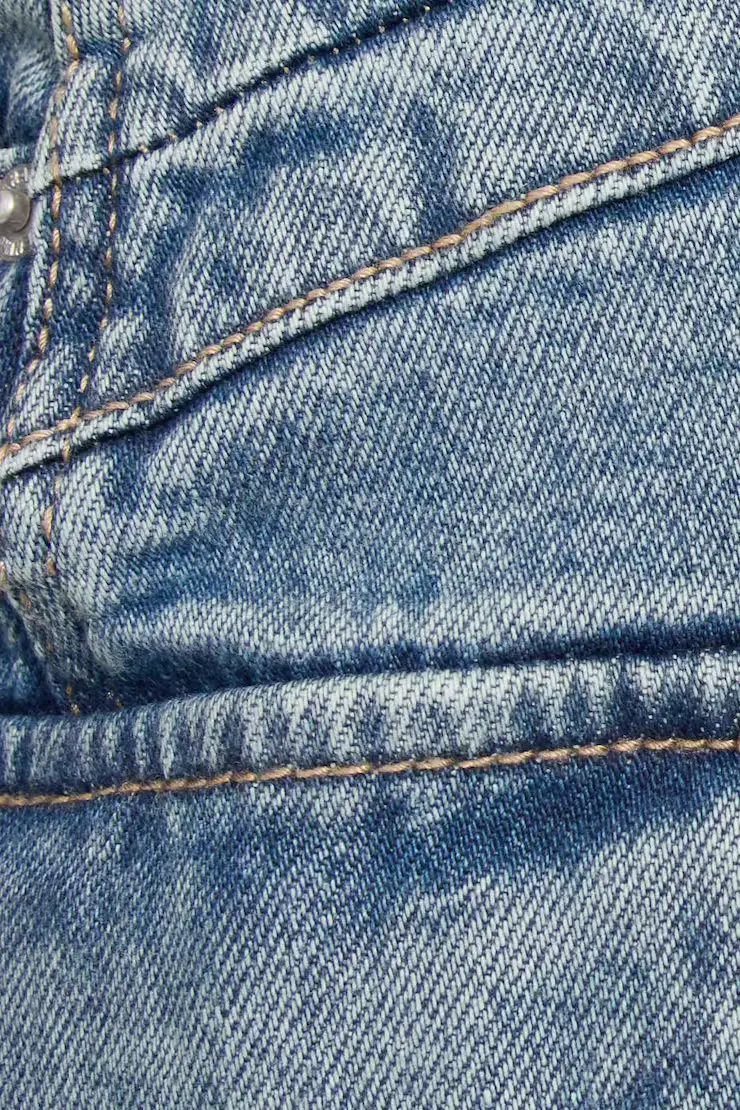 Denim Cargo Skort - Image 5