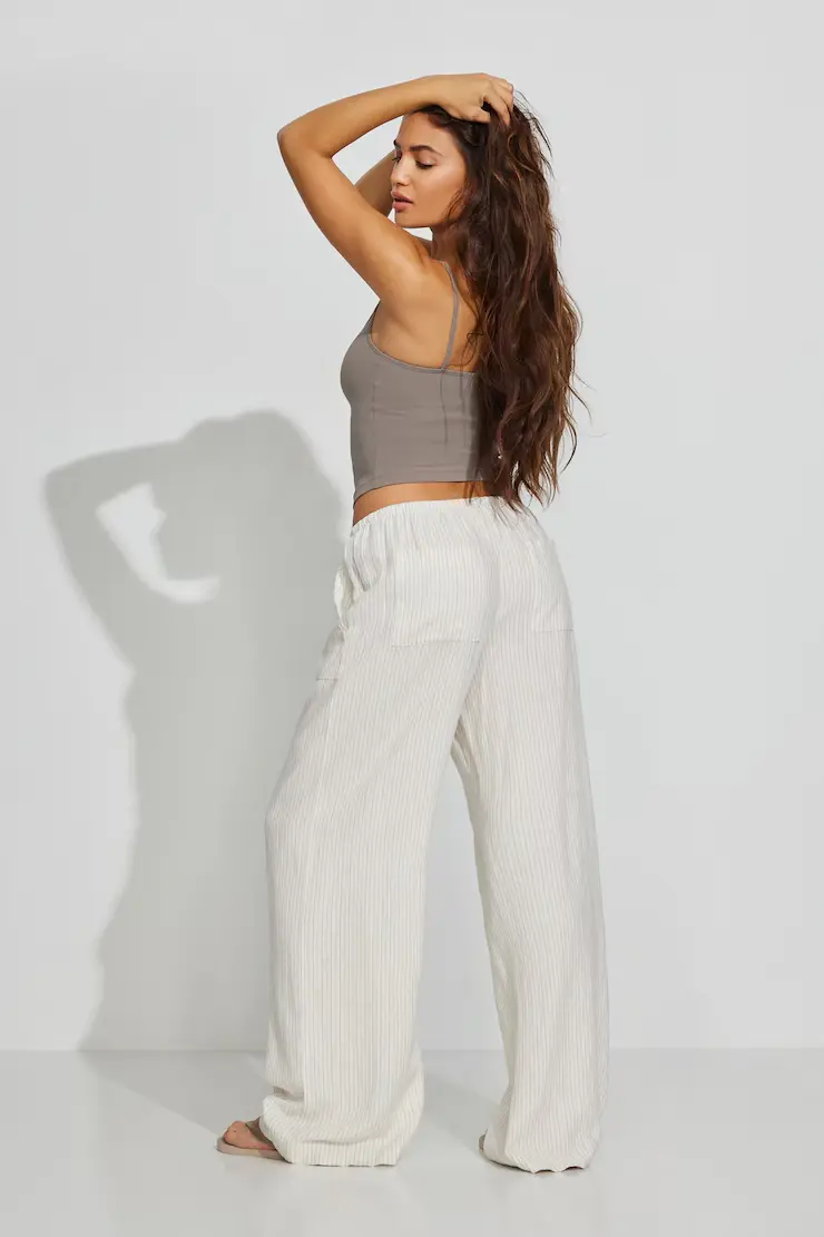 Millie Linen Pull-On Pants - Image 4