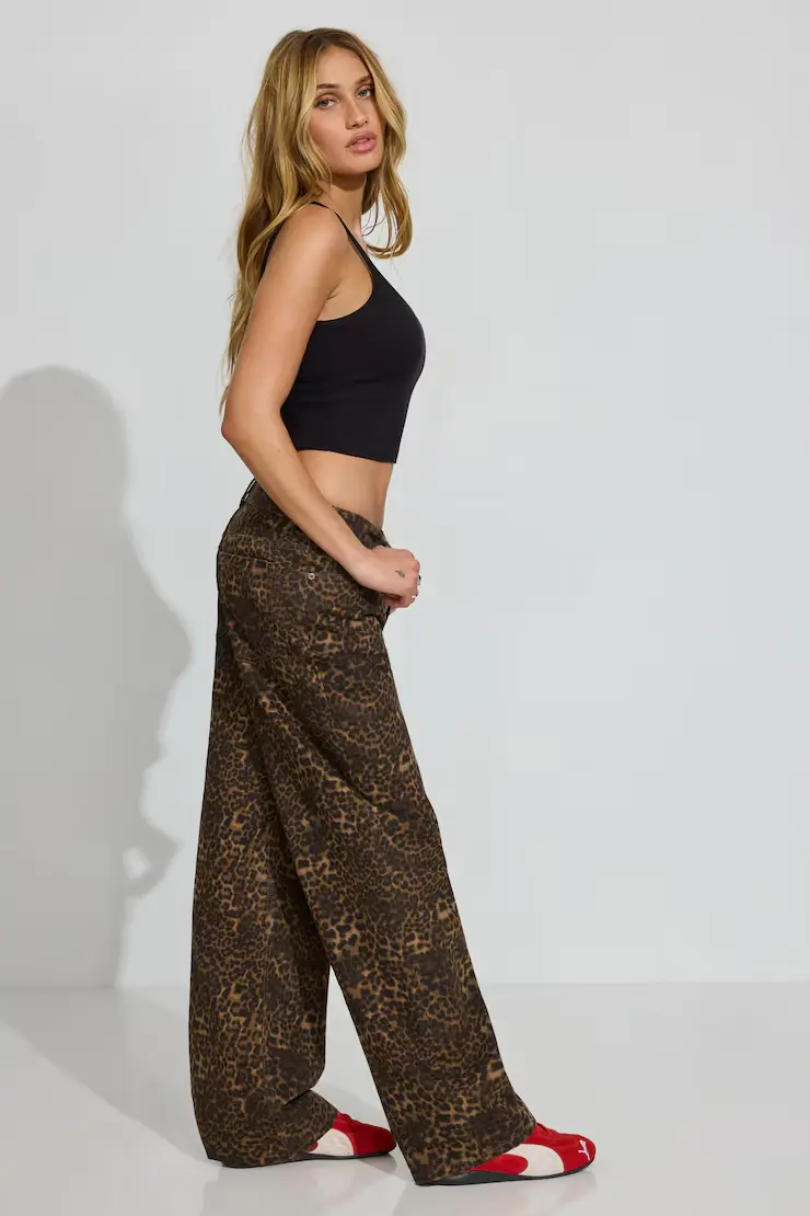 Low Rise Baggy Pants - Image 2