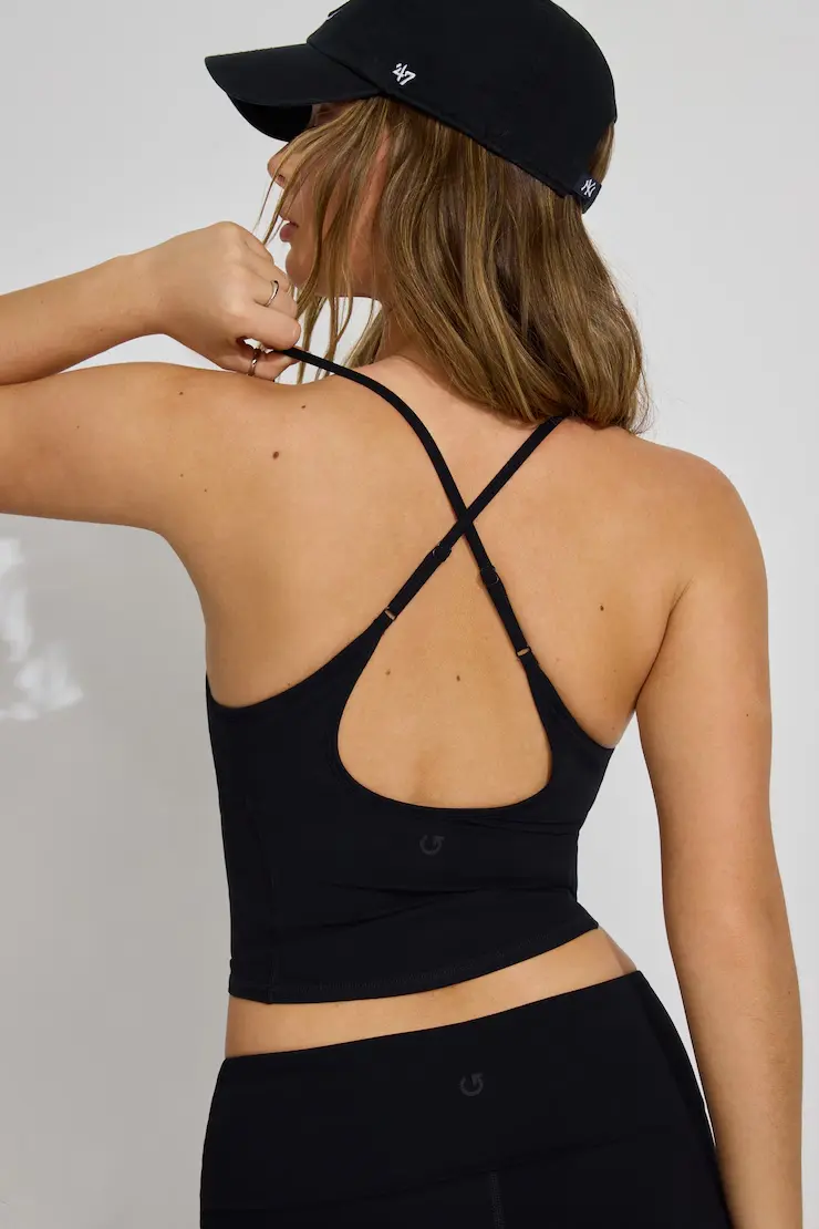 Active Keyhole Back Cami Top - Image 3