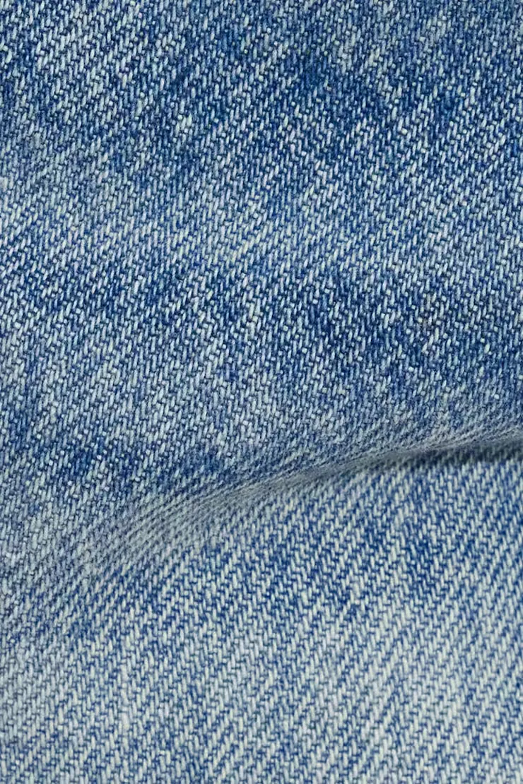 Ultra Low Rise Relaxed Cuffed Denim Shorts - Image 4