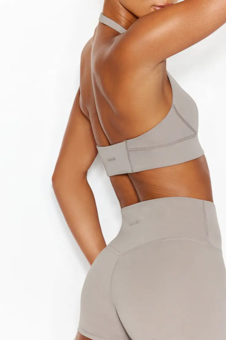 Active Plunge Halter Bra - Image 7