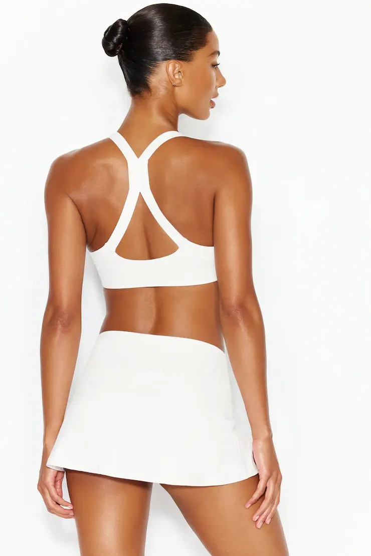Active Low Rise A-Line Waistband Micro Skort - Image 3