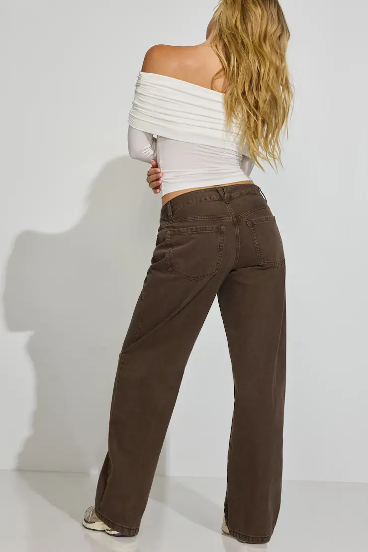 Low Rise Baggy Pants - Image 3