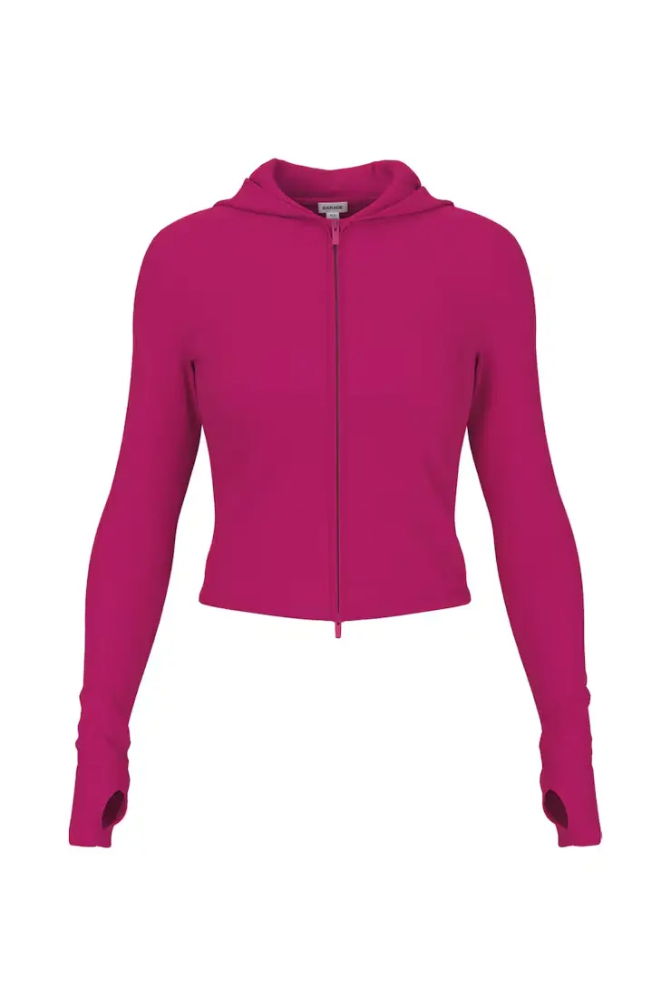 Stretchterry Hooded Zip Up - Image 2